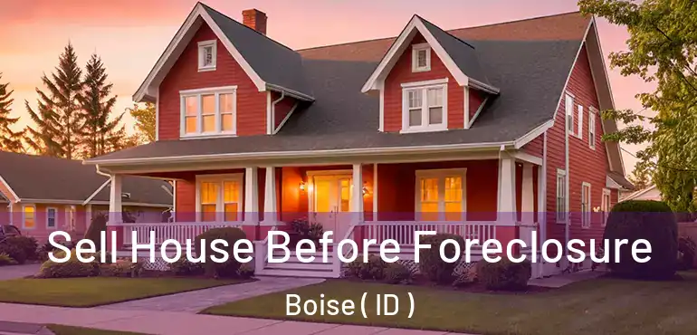  Sell House Before Foreclosure Boise ( ID )