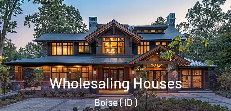  Wholesaling Houses Boise ( ID )